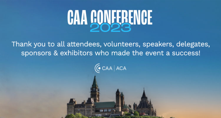 CAA Conference 2023 Thank you