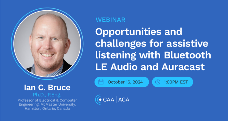 Opportunities and challenges for assistive listening with Bluetooth LE Audio and Auracast